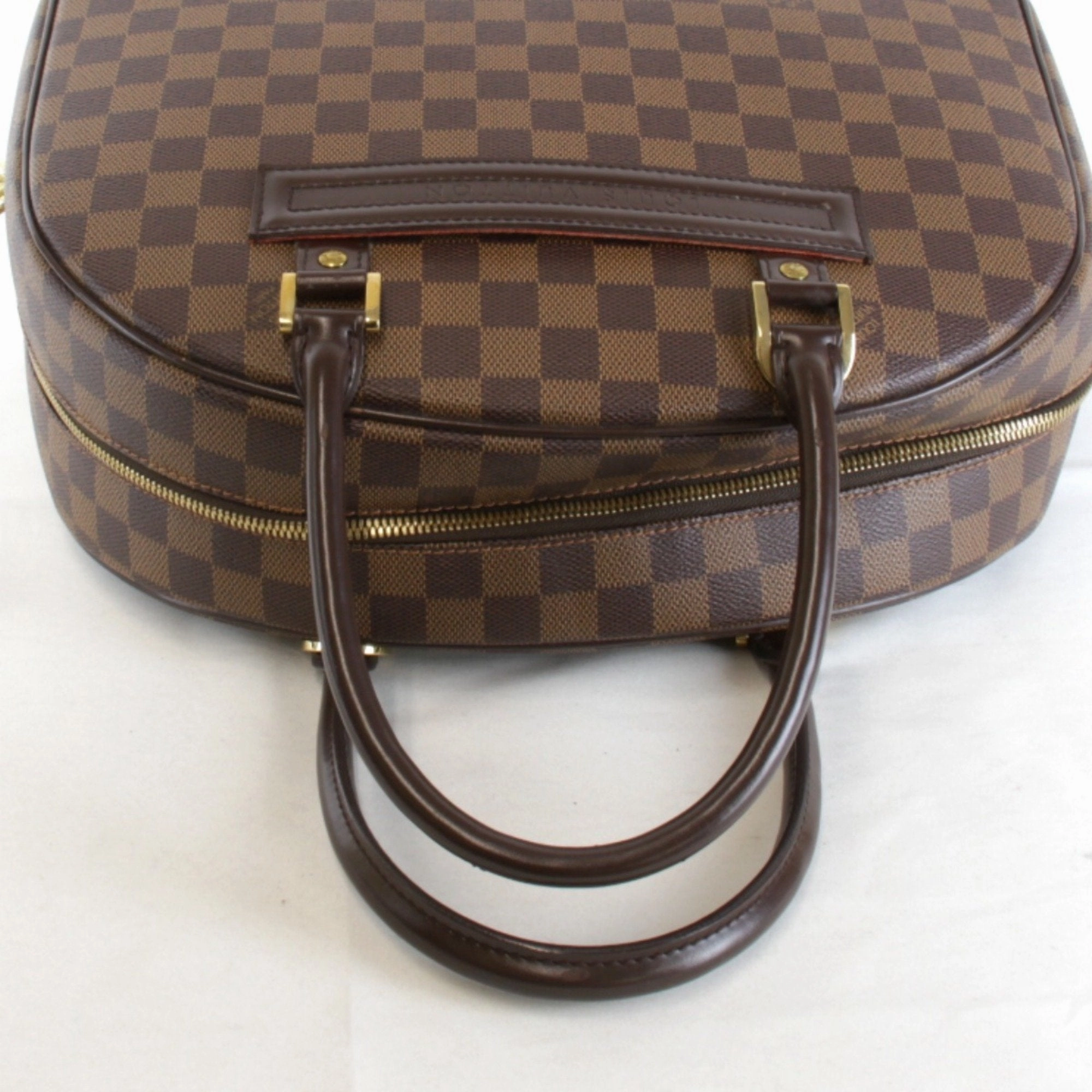 Louis Vuitton Damier Damier Canvas Handbag (Pre-Owned)