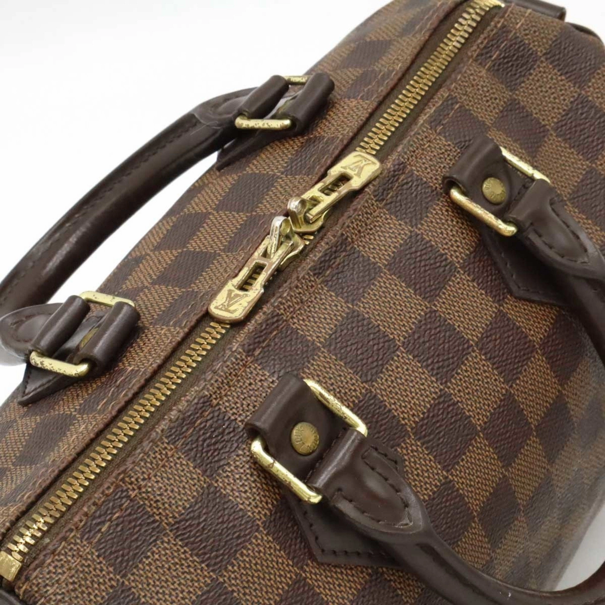 Louis Vuitton Damier Pvc Boston Bag Handbag (Pre-Owned)