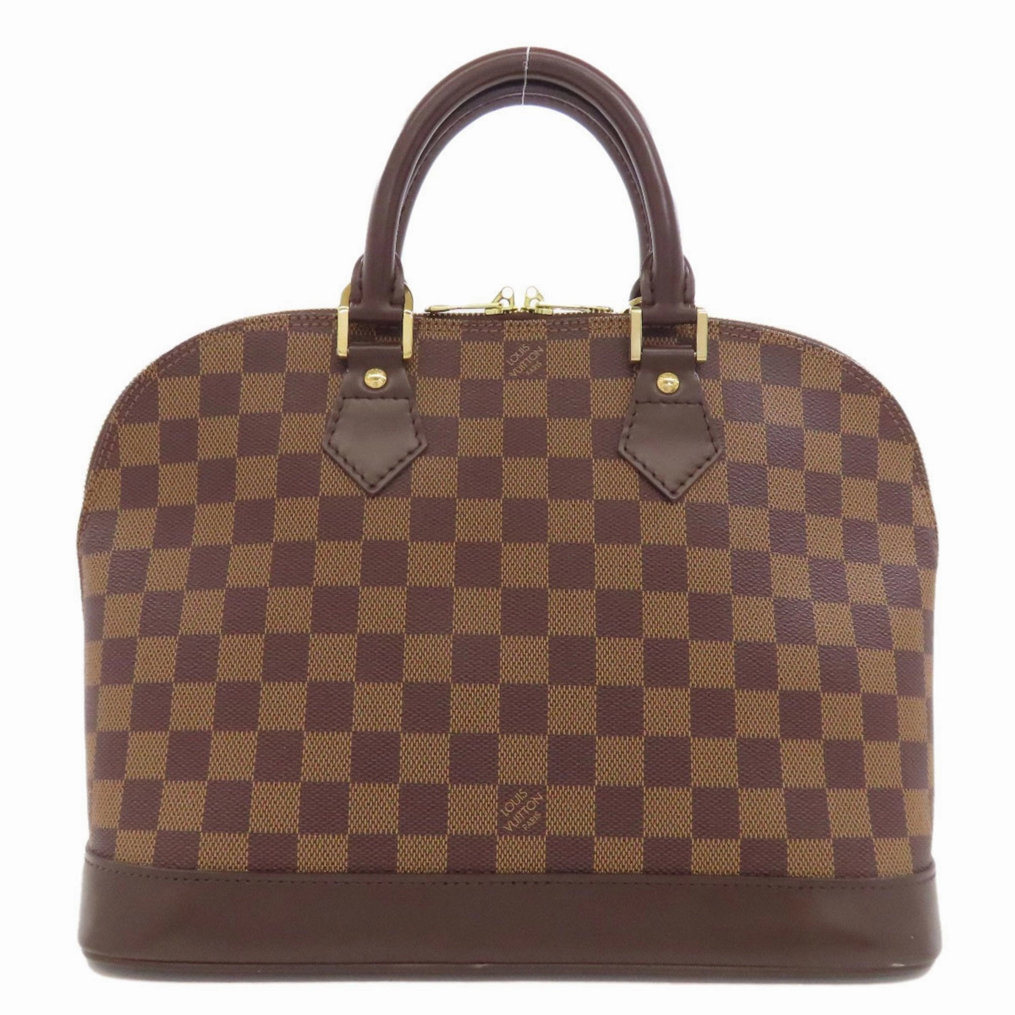 Louis Vuitton Ebene Damier Canvas Handbag (Pre-Owned)