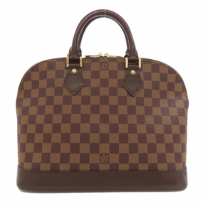 Louis Vuitton Ebene Damier Canvas Handbag (Pre-Owned)