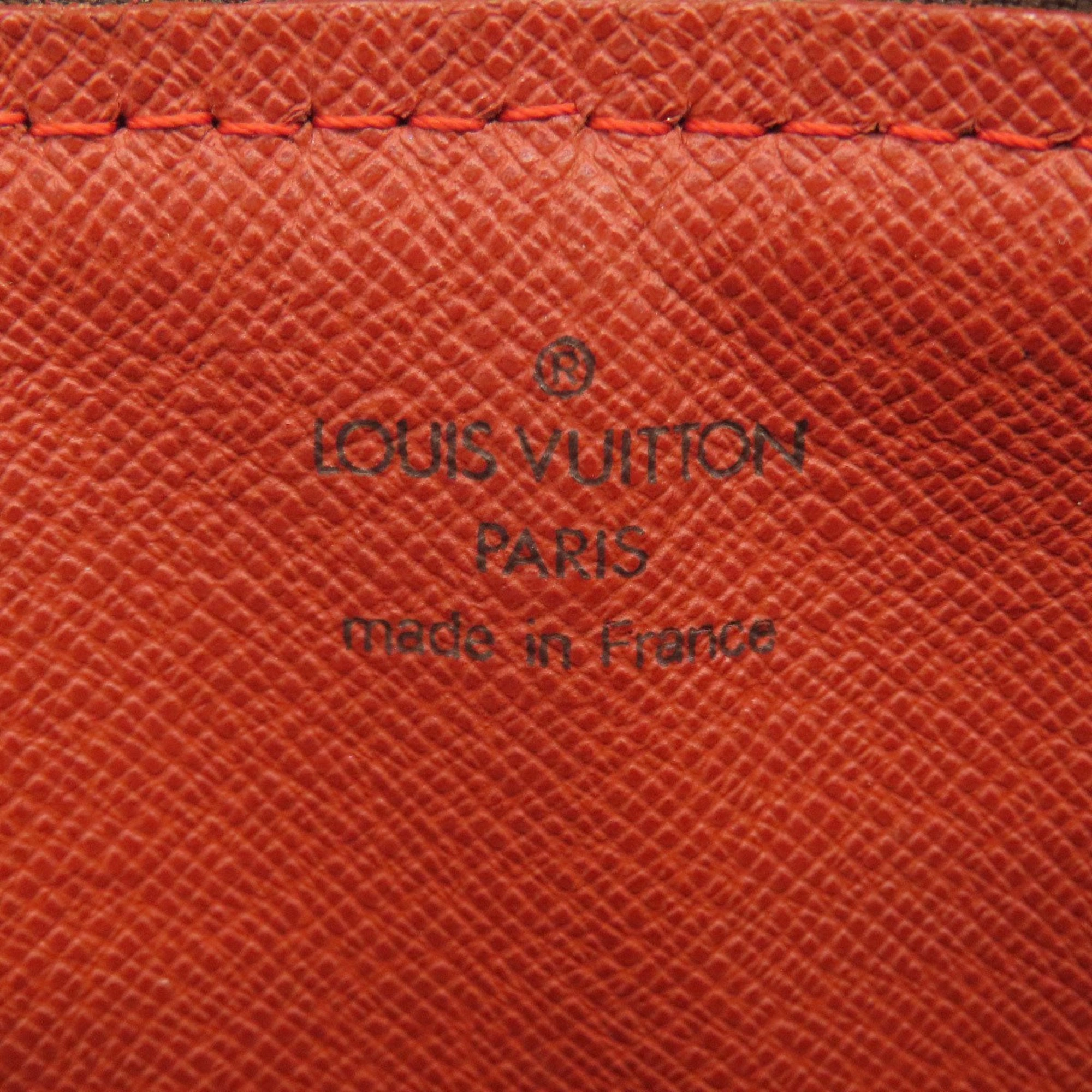 Louis Vuitton Ebene Damier Canvas Handbag (Pre-Owned)
