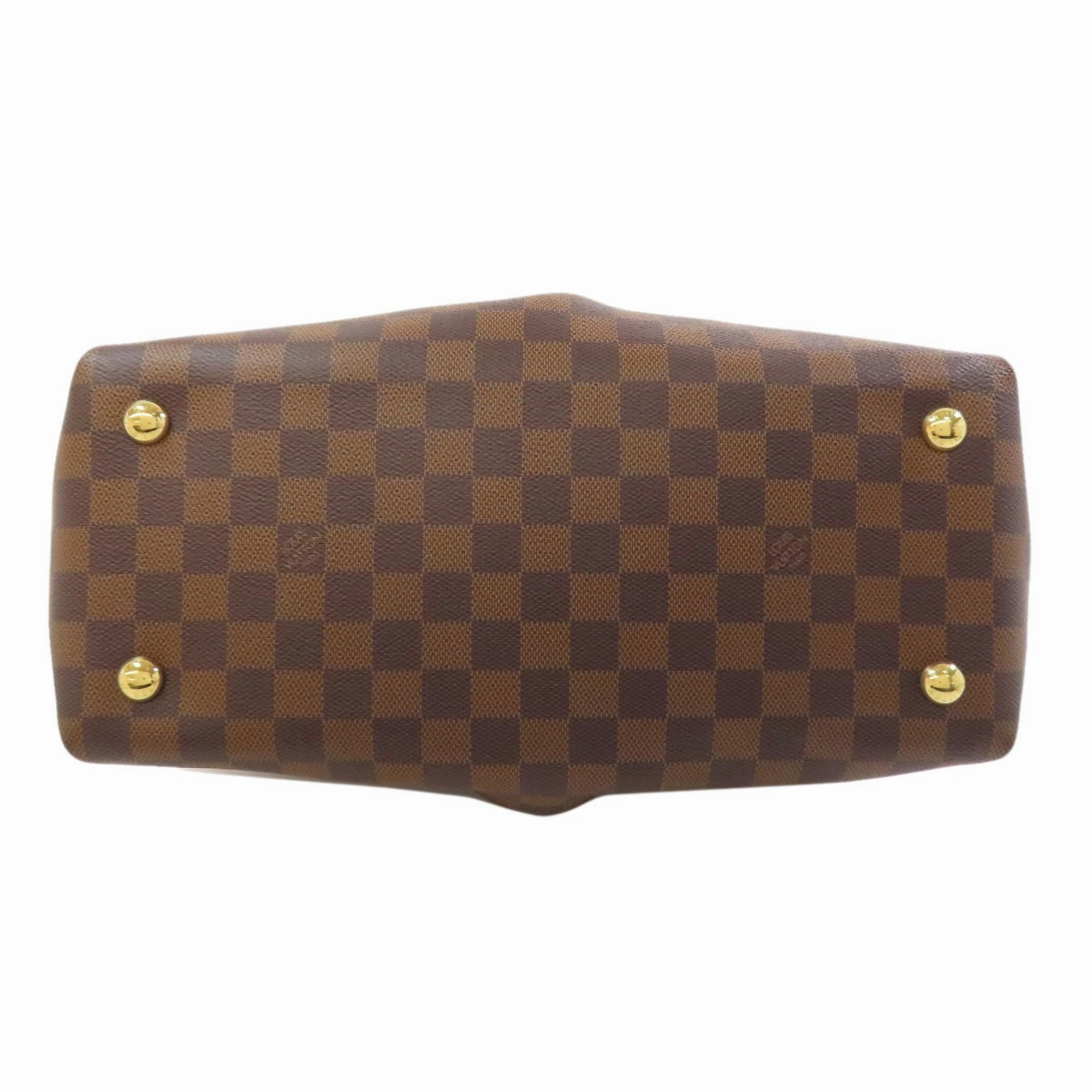 Louis Vuitton Ebene Damier Canvas Handbag (Pre-Owned)