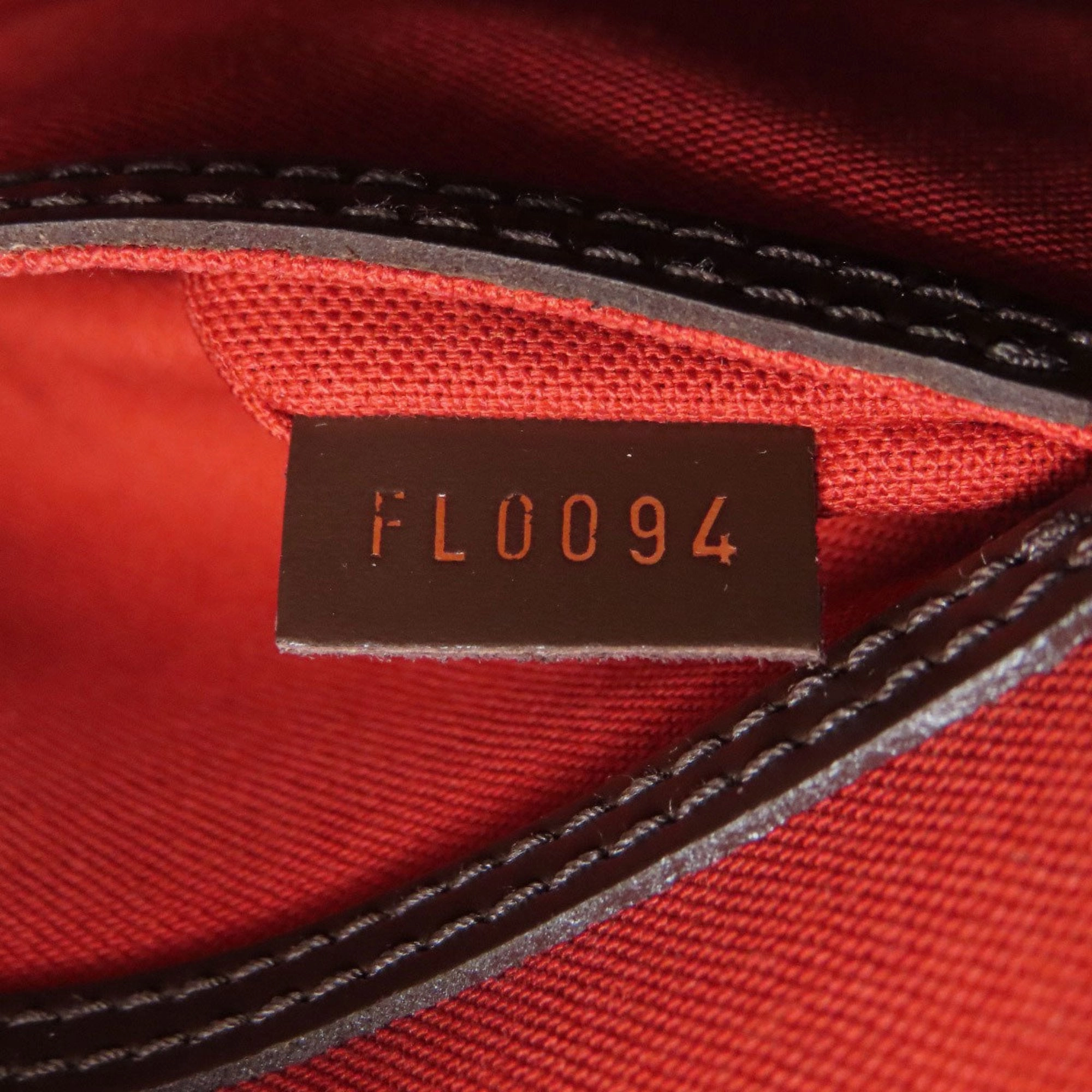 Louis Vuitton Ebene Damier Canvas Handbag (Pre-Owned)
