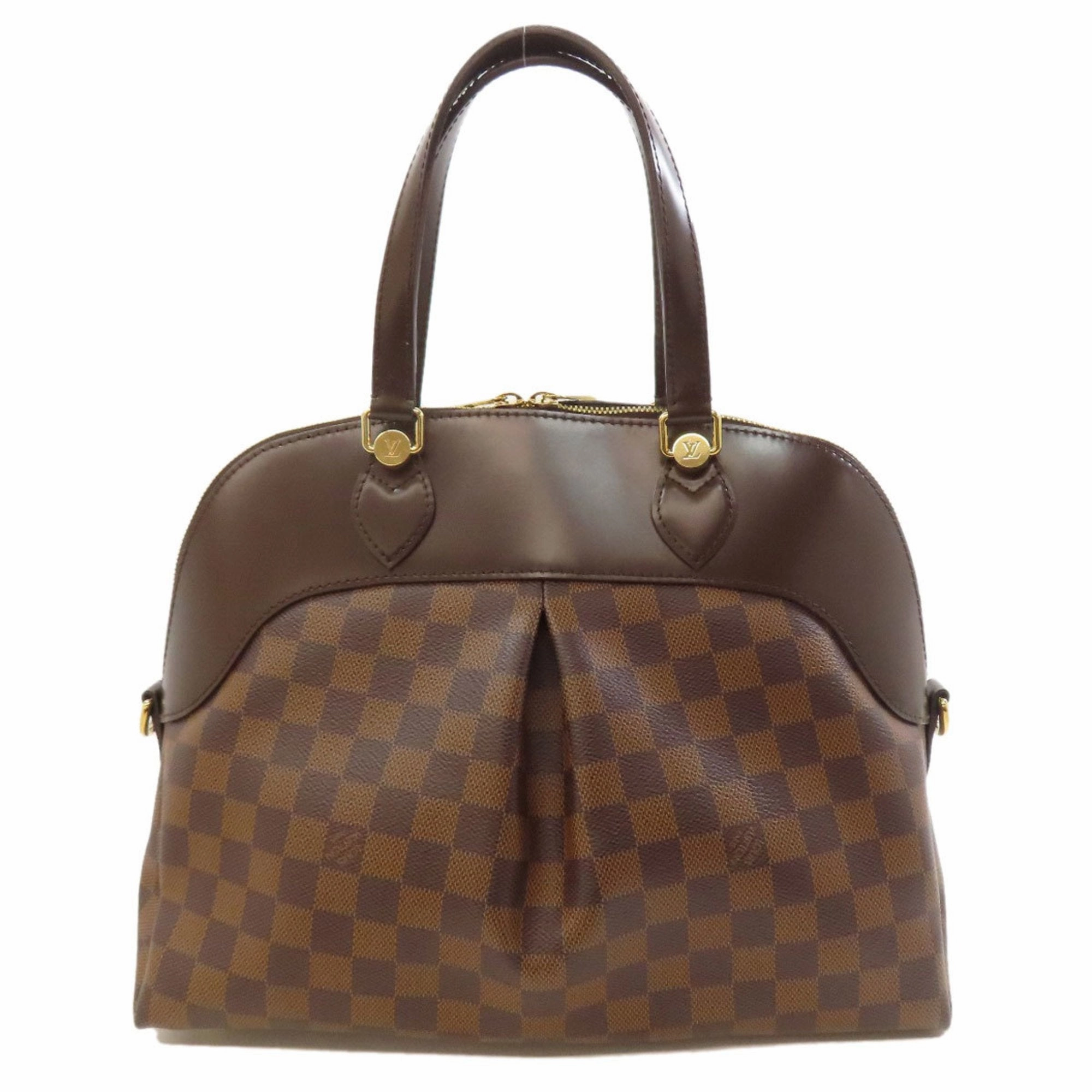 Louis Vuitton Ebene Damier Canvas Handbag (Pre-Owned)