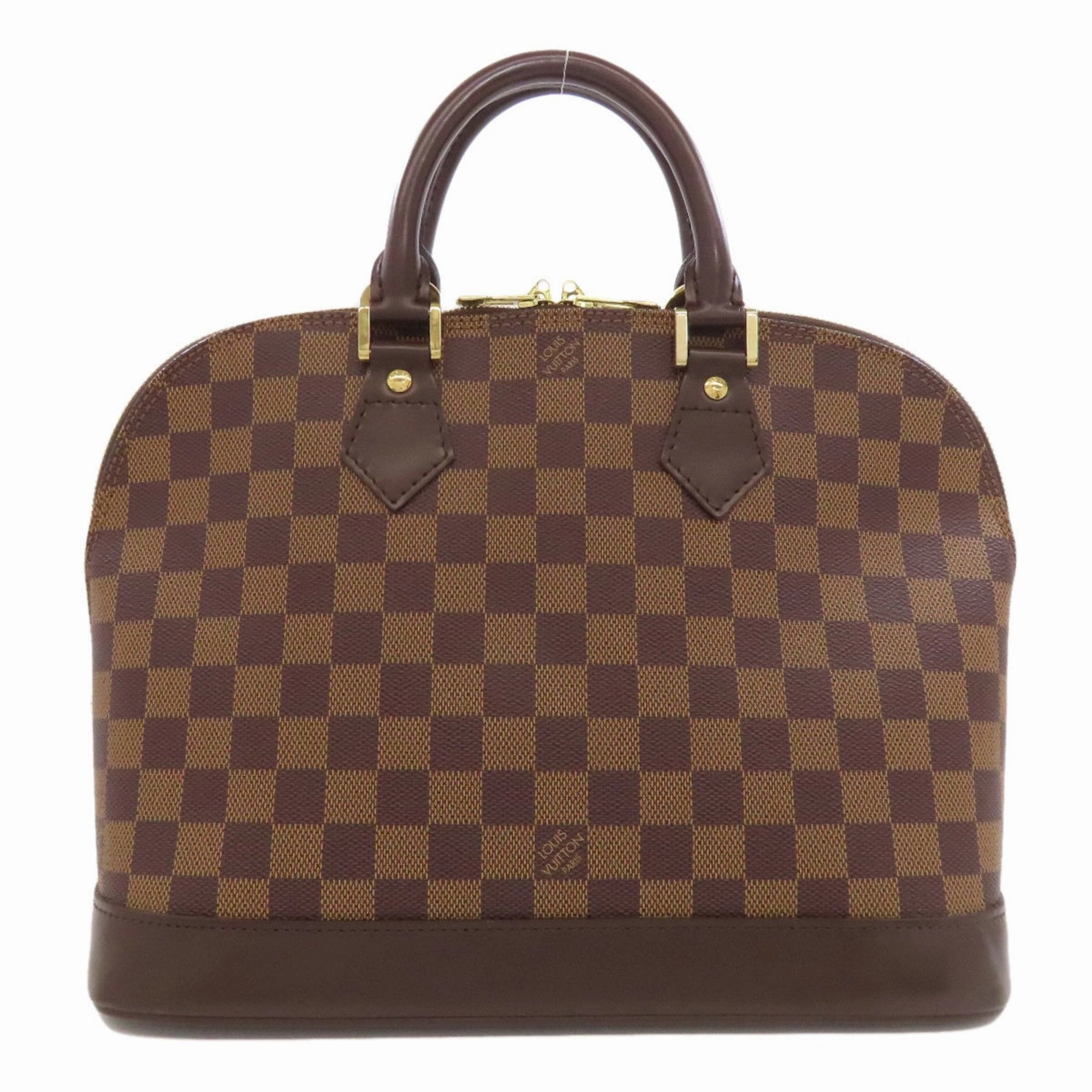 Louis Vuitton Ebene Damier Canvas Handbag (Pre-Owned)