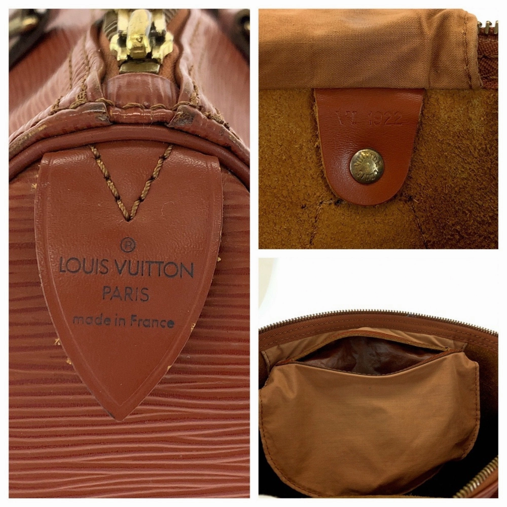 Louis Vuitton Epi Leather Boston Bag Handbag (Pre-Owned)