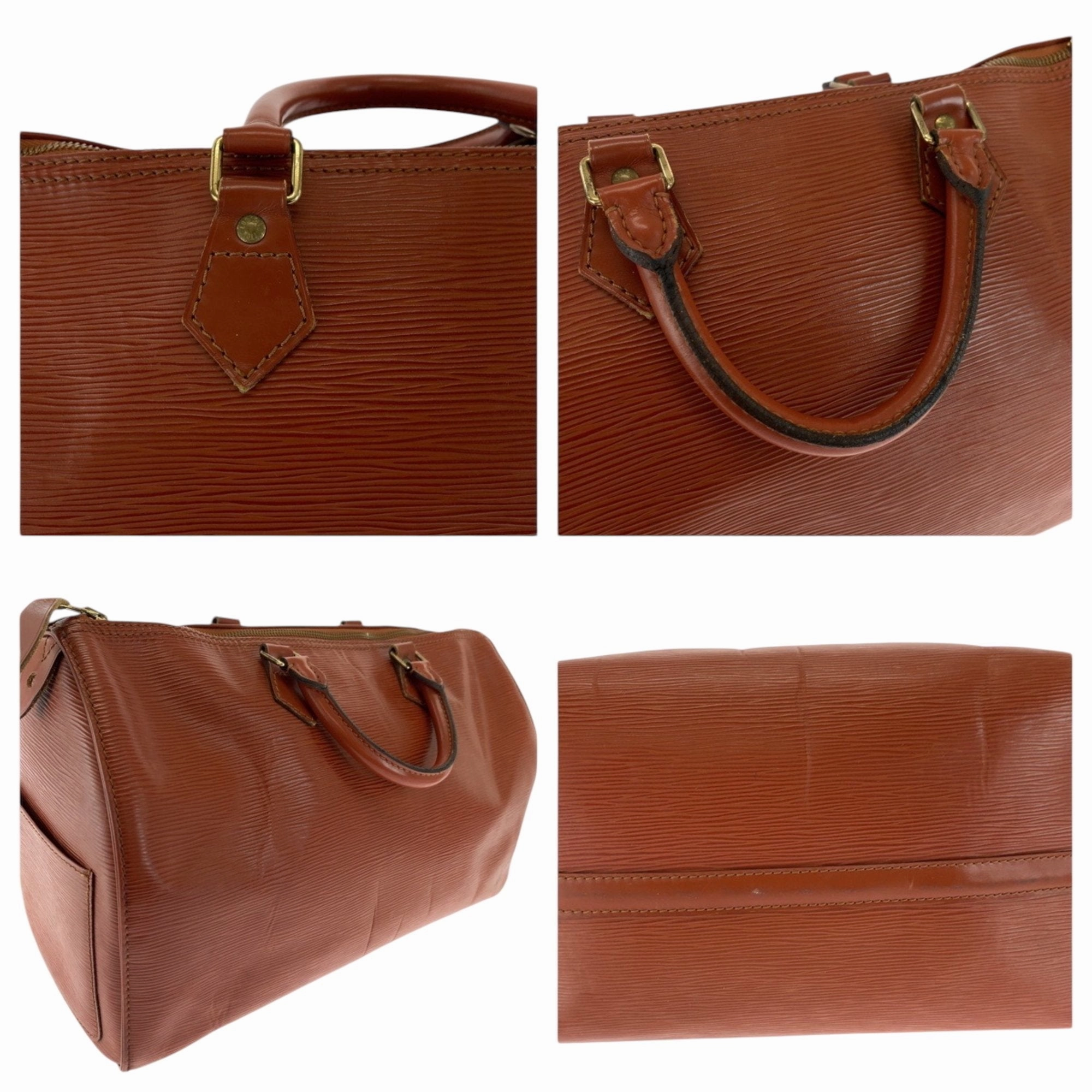 Louis Vuitton Epi Leather Boston Bag Handbag (Pre-Owned)