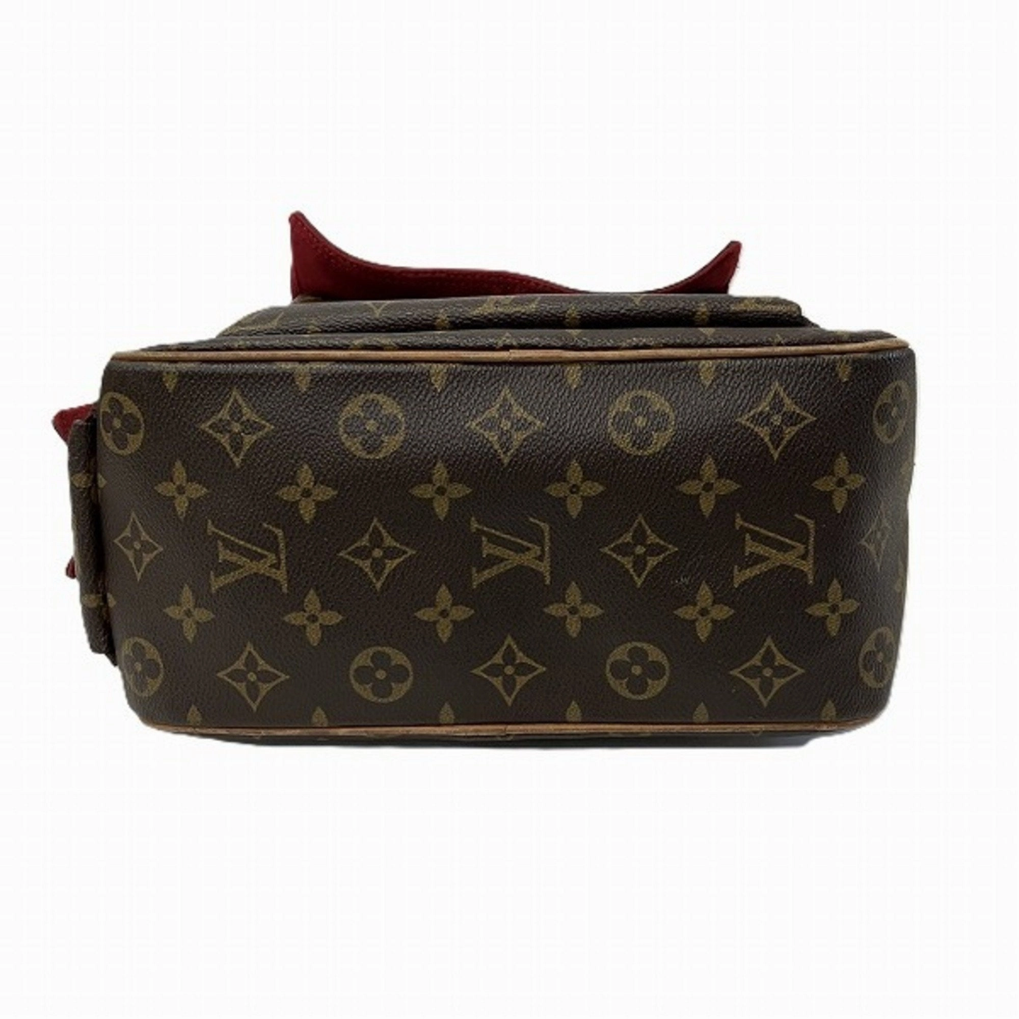 Louis Vuitton Excentri Cit Canvas Handbag (Pre-Owned)