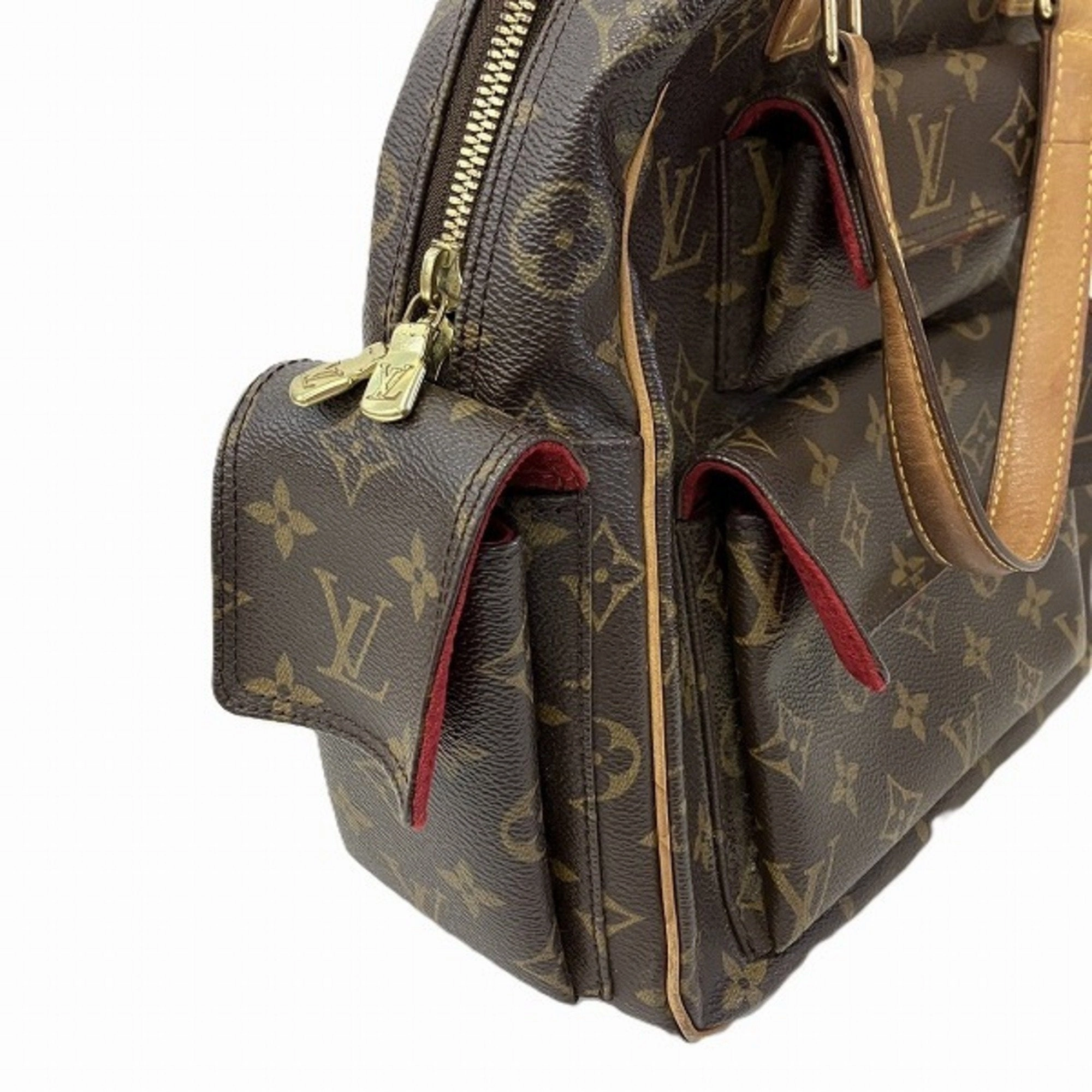 Louis Vuitton Excentri Cit Canvas Handbag (Pre-Owned)