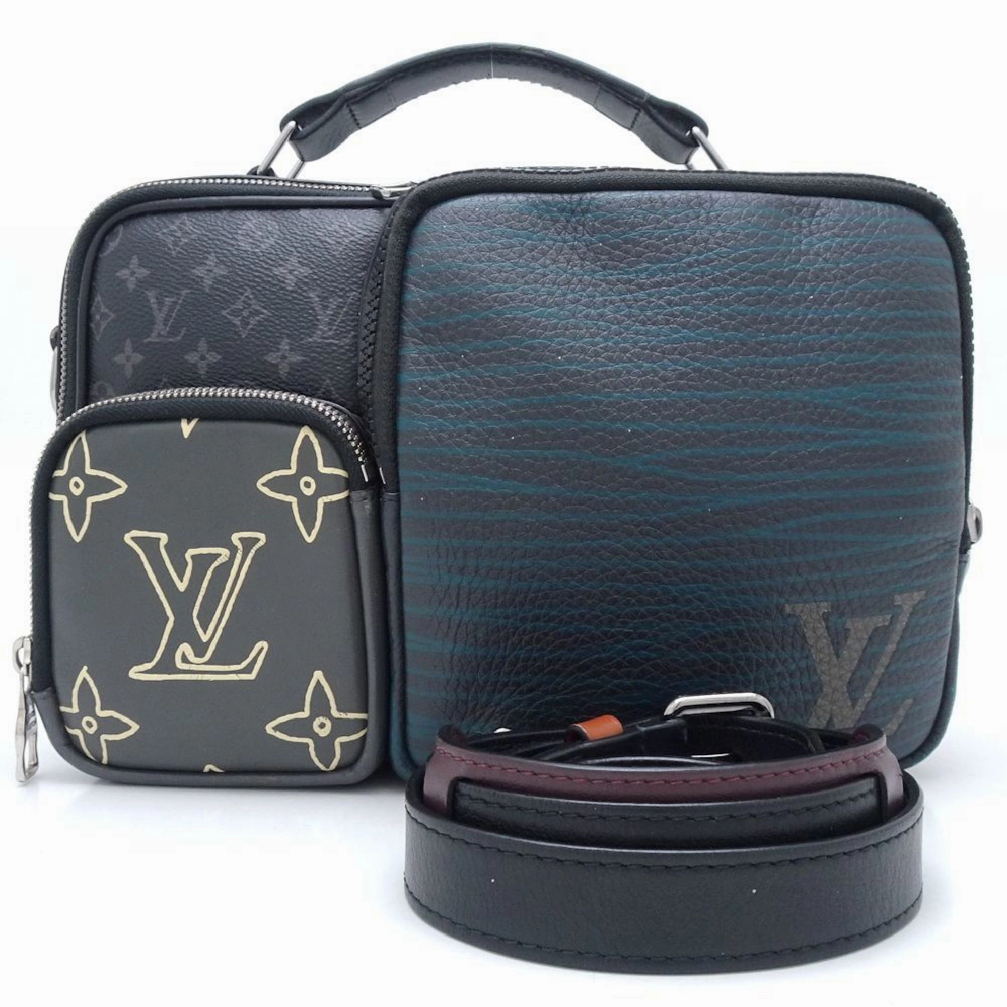 Louis Vuitton Messenger Canvas Handbag (Pre-Owned)