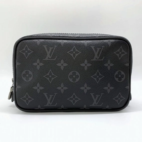 Louis Vuitton Monogram Eclipse Monogram Eclipse Pouch (Pre-Owned)
