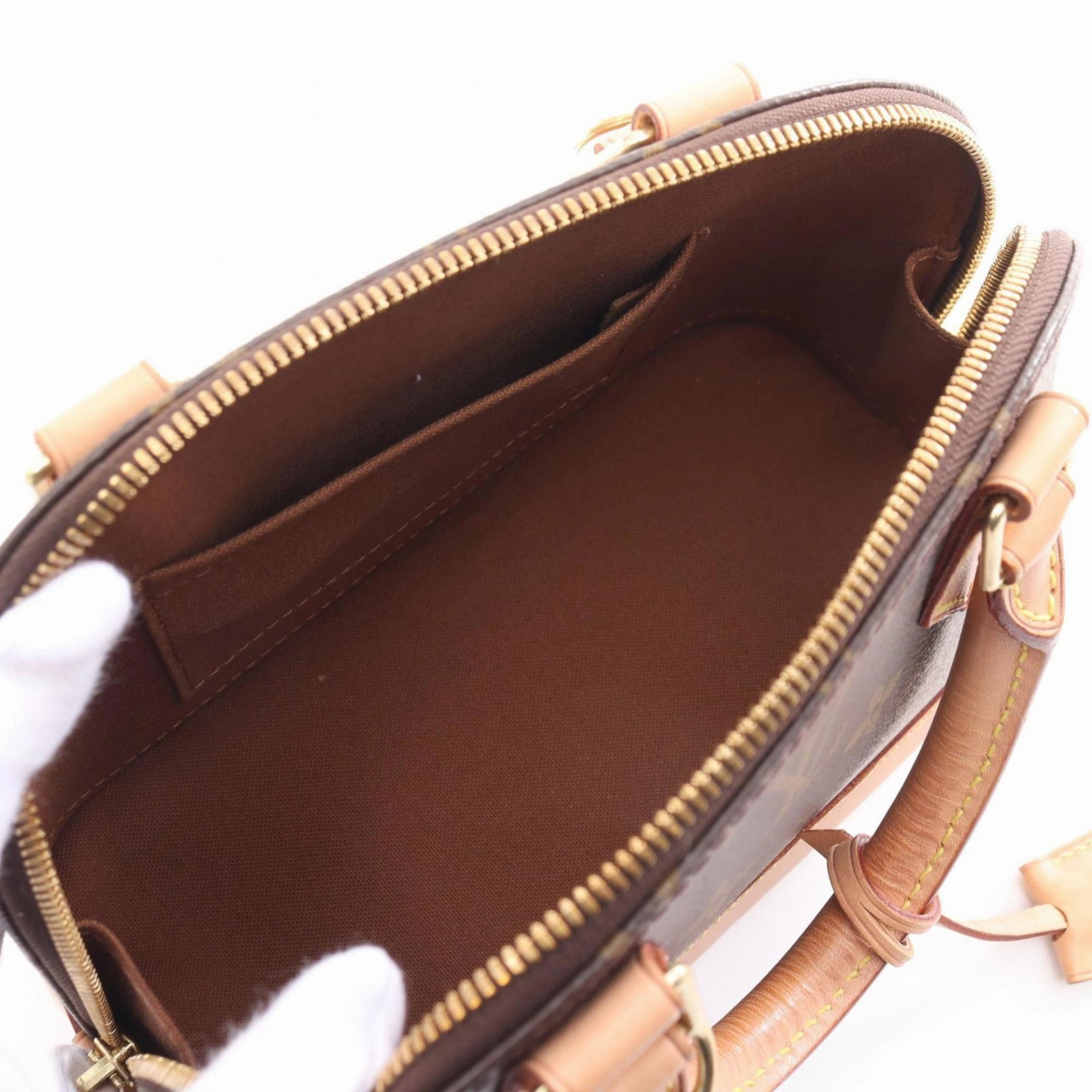 Louis Vuitton Monogram Leather Handbag (Pre-Owned)