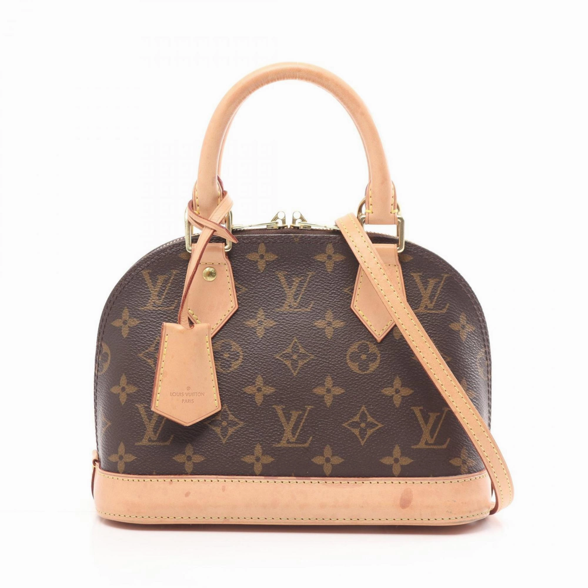 Louis Vuitton Monogram Leather Handbag (Pre-Owned)