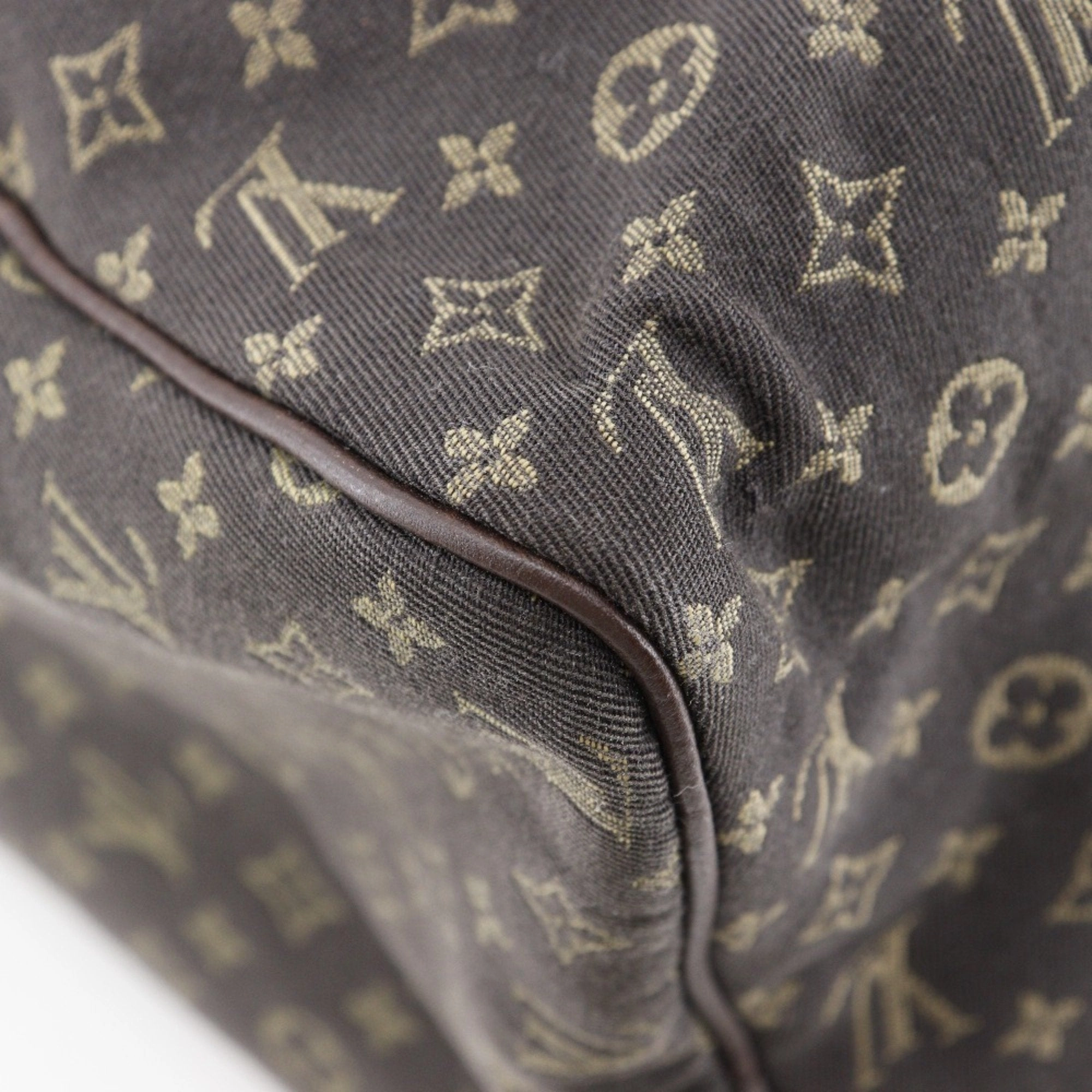 Louis Vuitton Monogram Mini Lin Ebene Monogram Mini Lin Handbag (Pre-Owned)
