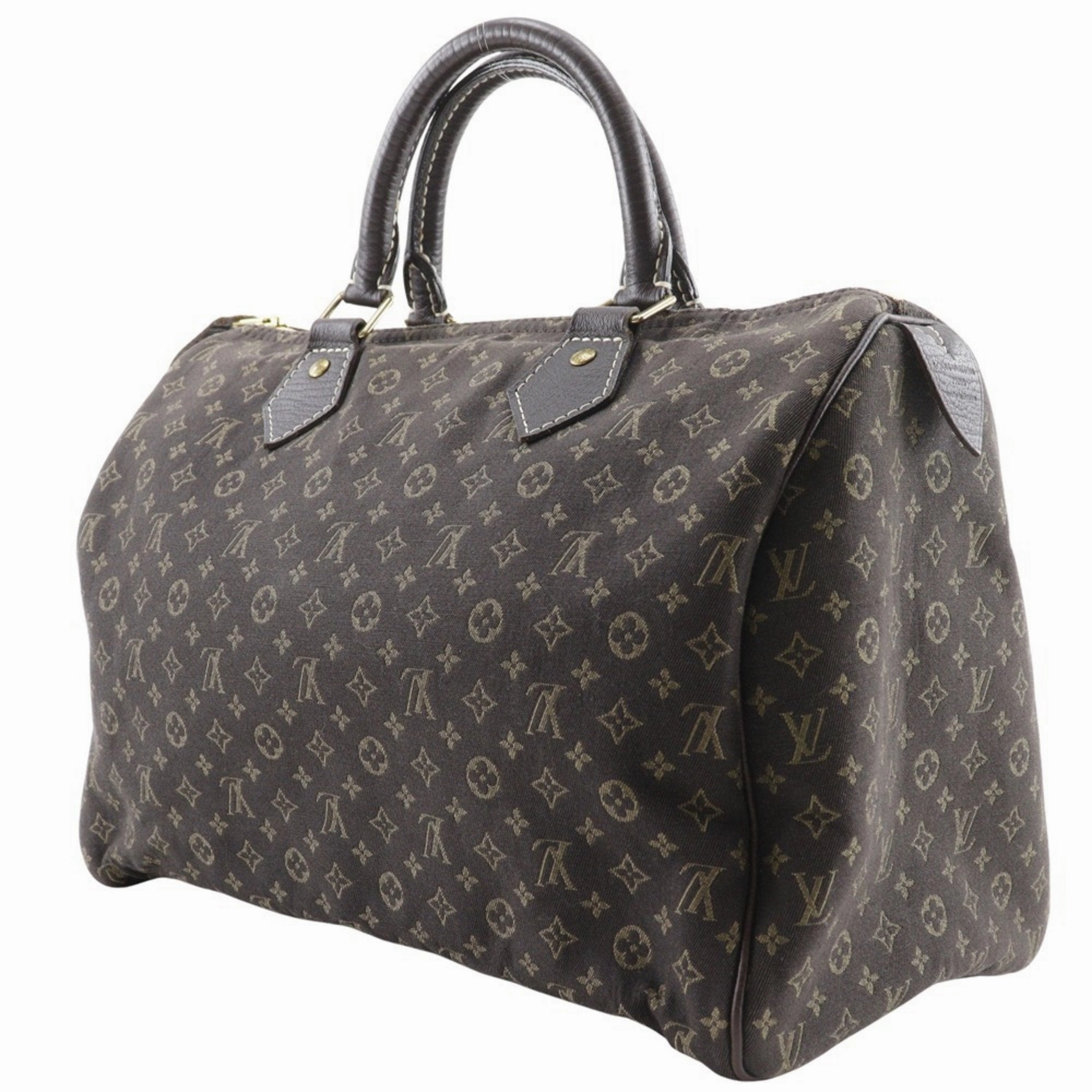 Louis Vuitton Monogram Mini Lin Ebene Monogram Mini Lin Handbag (Pre-Owned)
