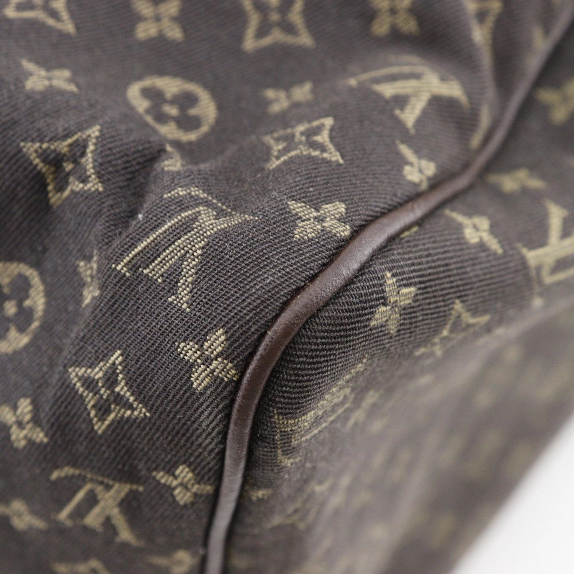 Louis Vuitton Monogram Mini Lin Ebene Monogram Mini Lin Handbag (Pre-Owned)