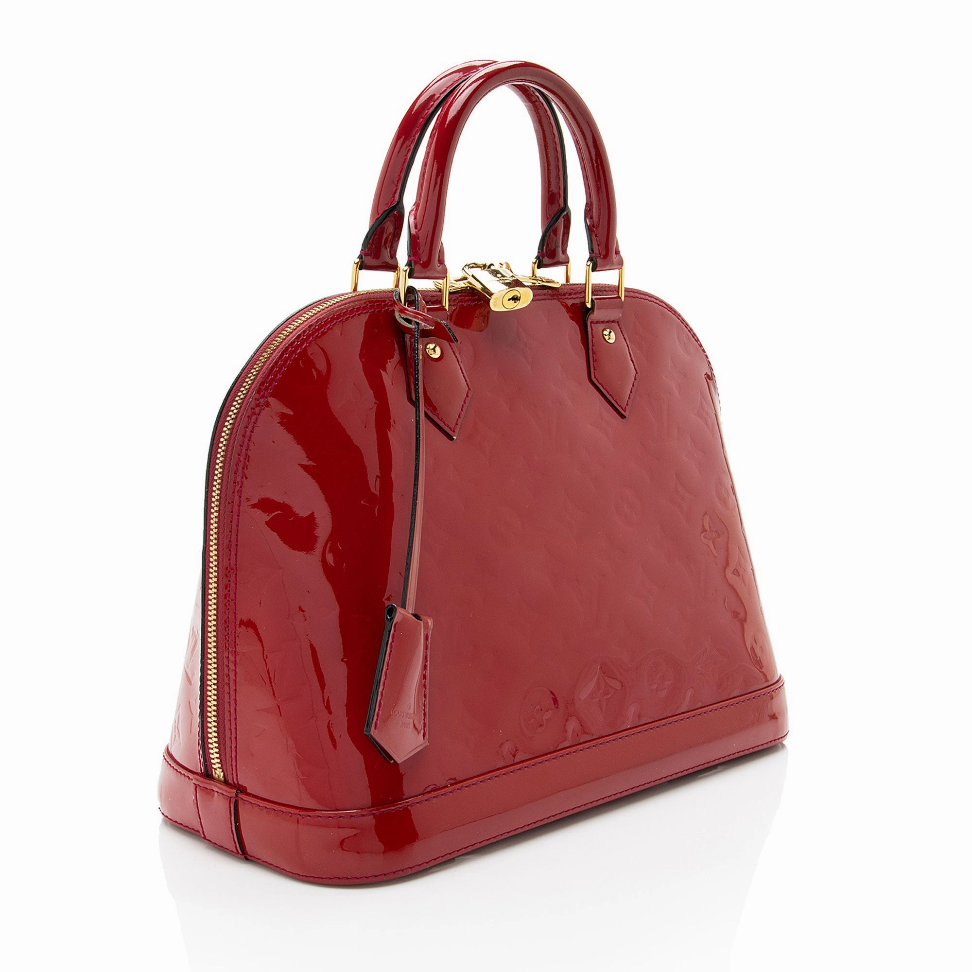 Louis Vuitton Monogram Vernis Alma PM Satchel