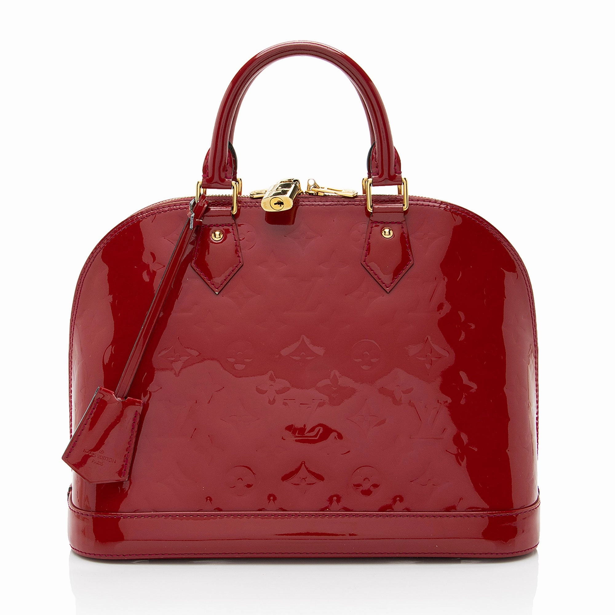 Louis Vuitton Monogram Vernis Alma PM Satchel