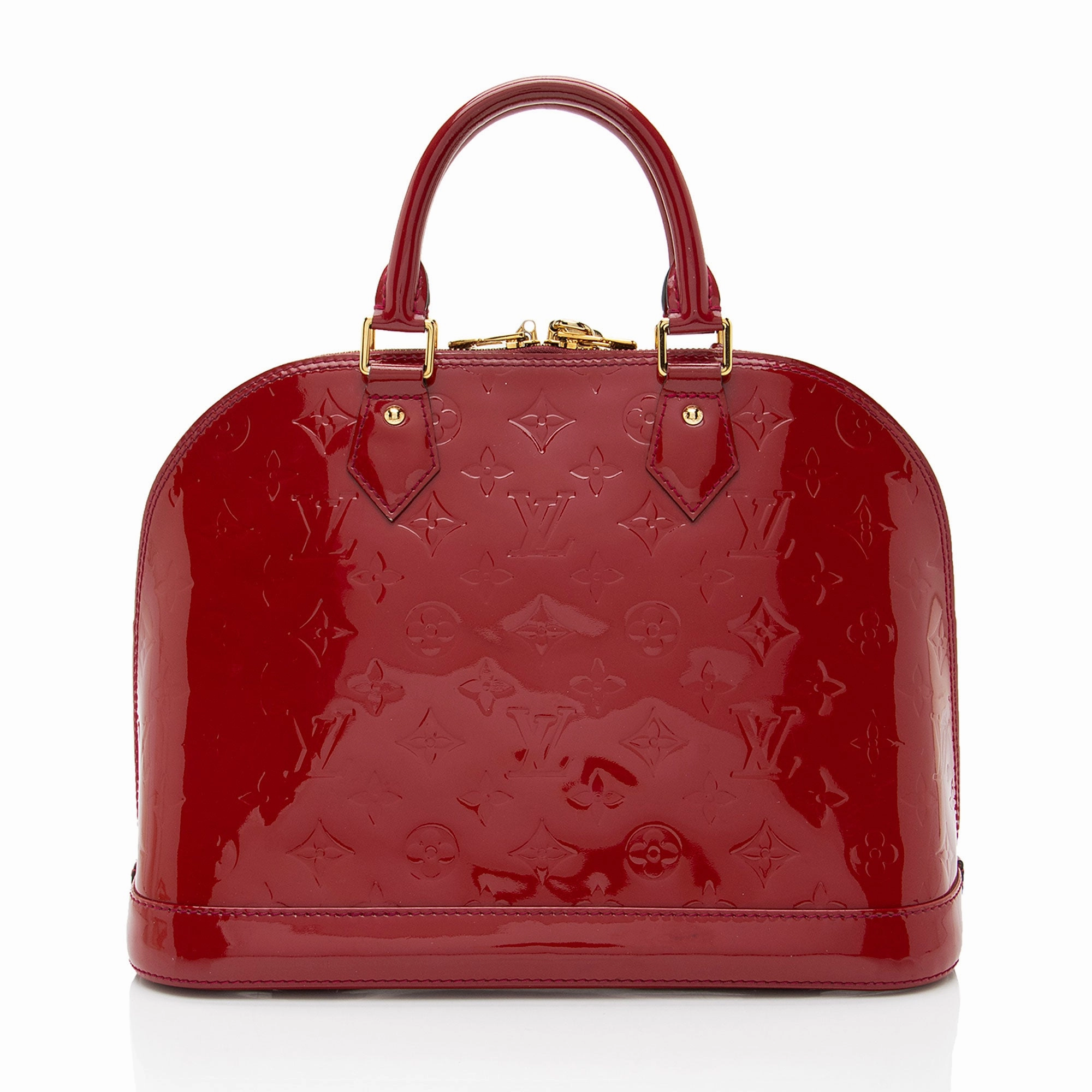 Louis Vuitton Monogram Vernis Alma PM Satchel