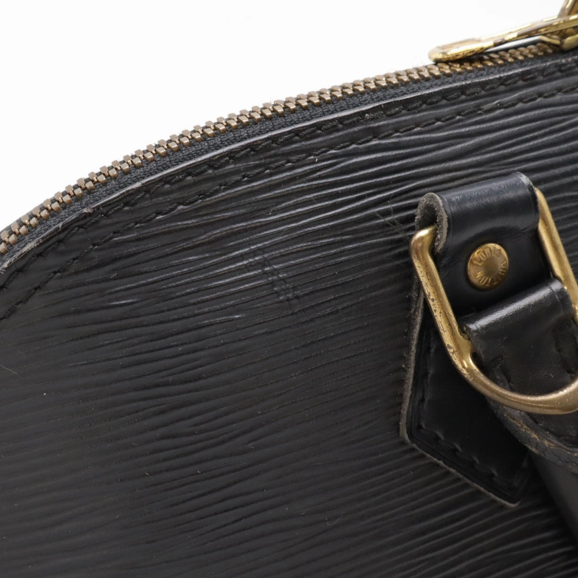 Louis Vuitton Noir Epi Leather Handbag (Pre-Owned)