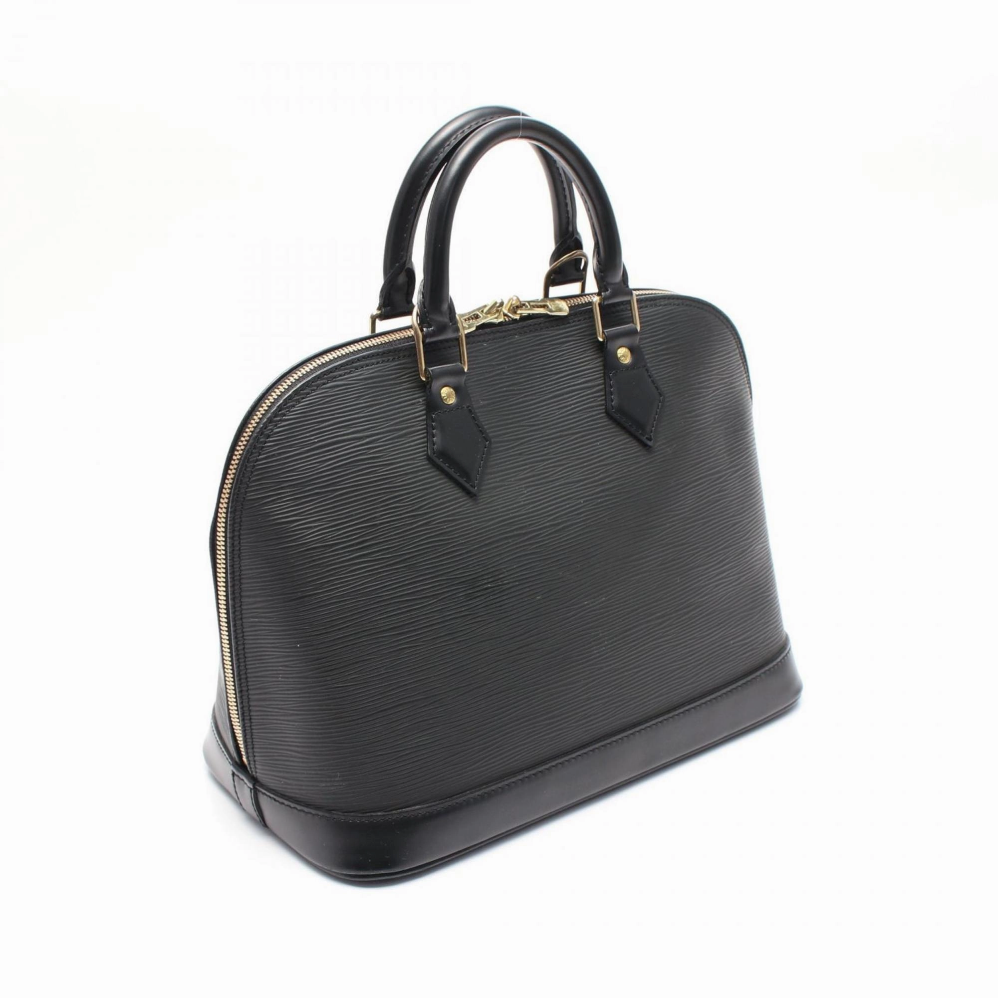 Louis Vuitton Noir Epi Leather Handbag (Pre-Owned)