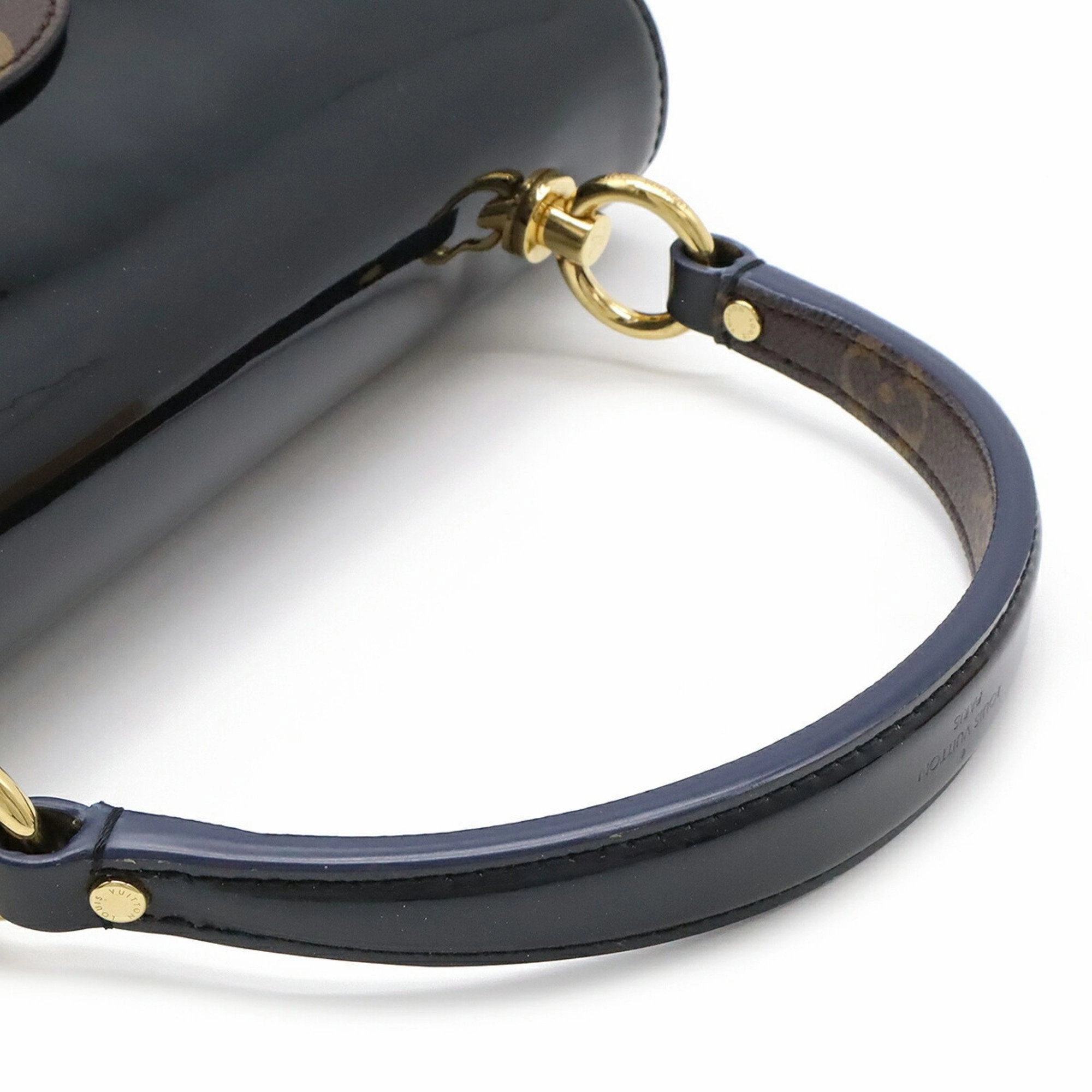 Louis Vuitton Noir Epi Leather Monogram Handbag (Pre-Owned)