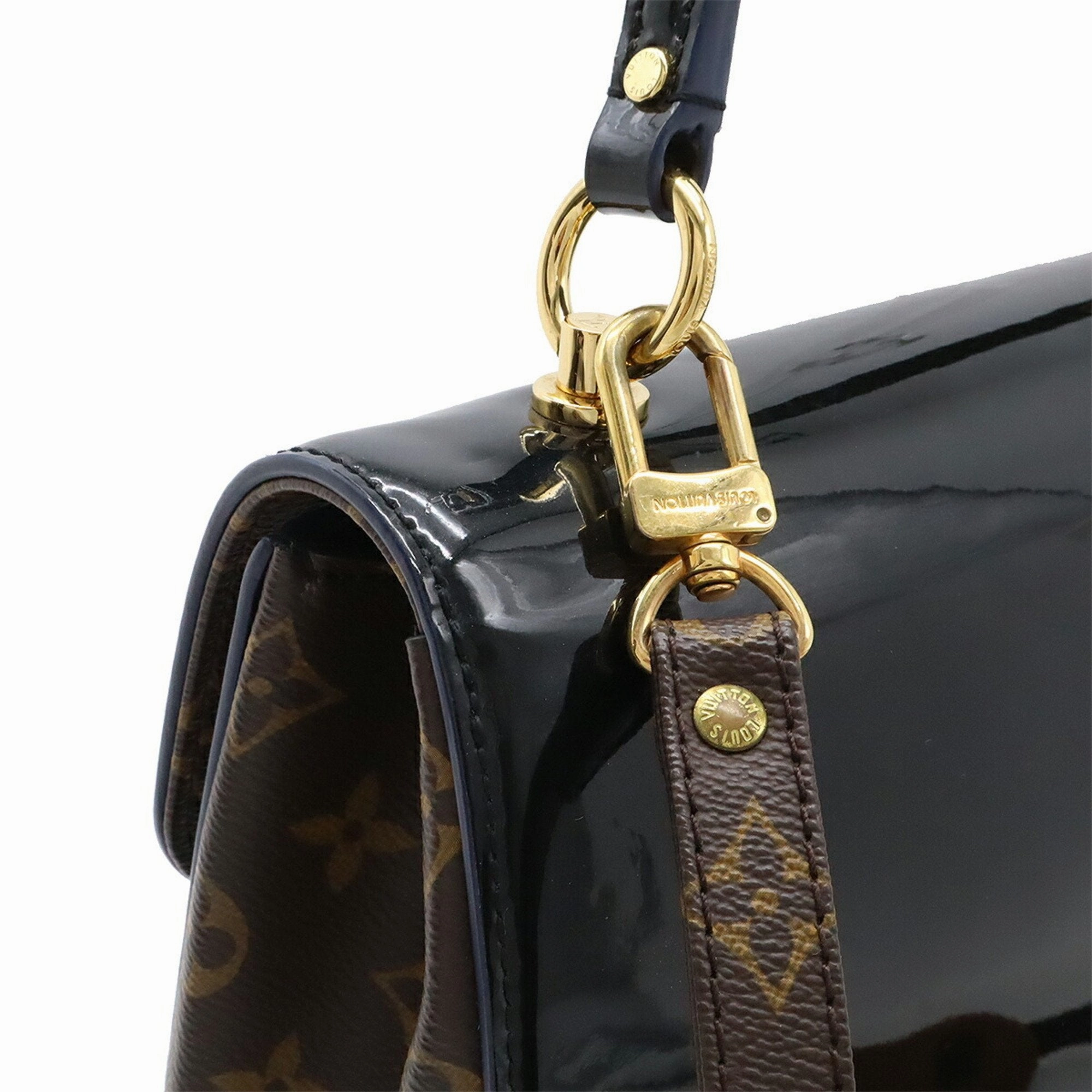 Louis Vuitton Noir Epi Leather Monogram Handbag (Pre-Owned)