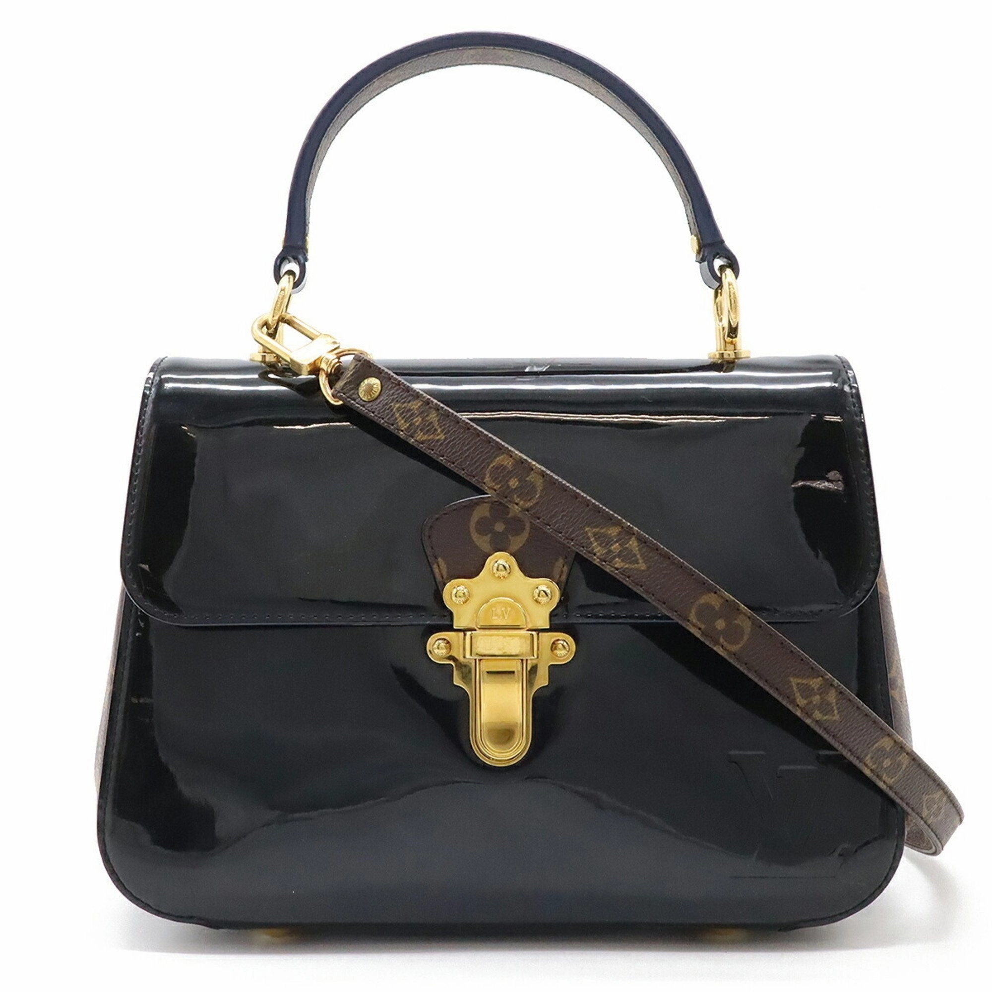 Louis Vuitton Noir Epi Leather Monogram Handbag (Pre-Owned)