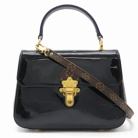 Louis Vuitton Noir Epi Leather Monogram Handbag (Pre-Owned)