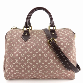 Louis Vuitton Sepia Monogram Mini Lin Handbag (Pre-Owned)