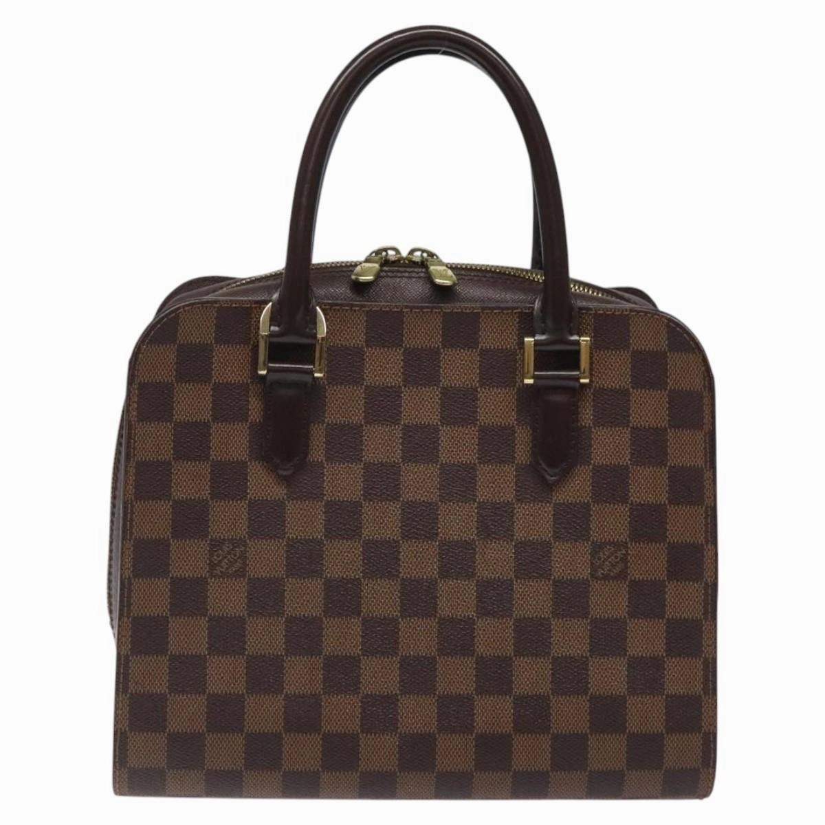 Louis Vuitton Triana Canvas Handbag (Pre-Owned)
