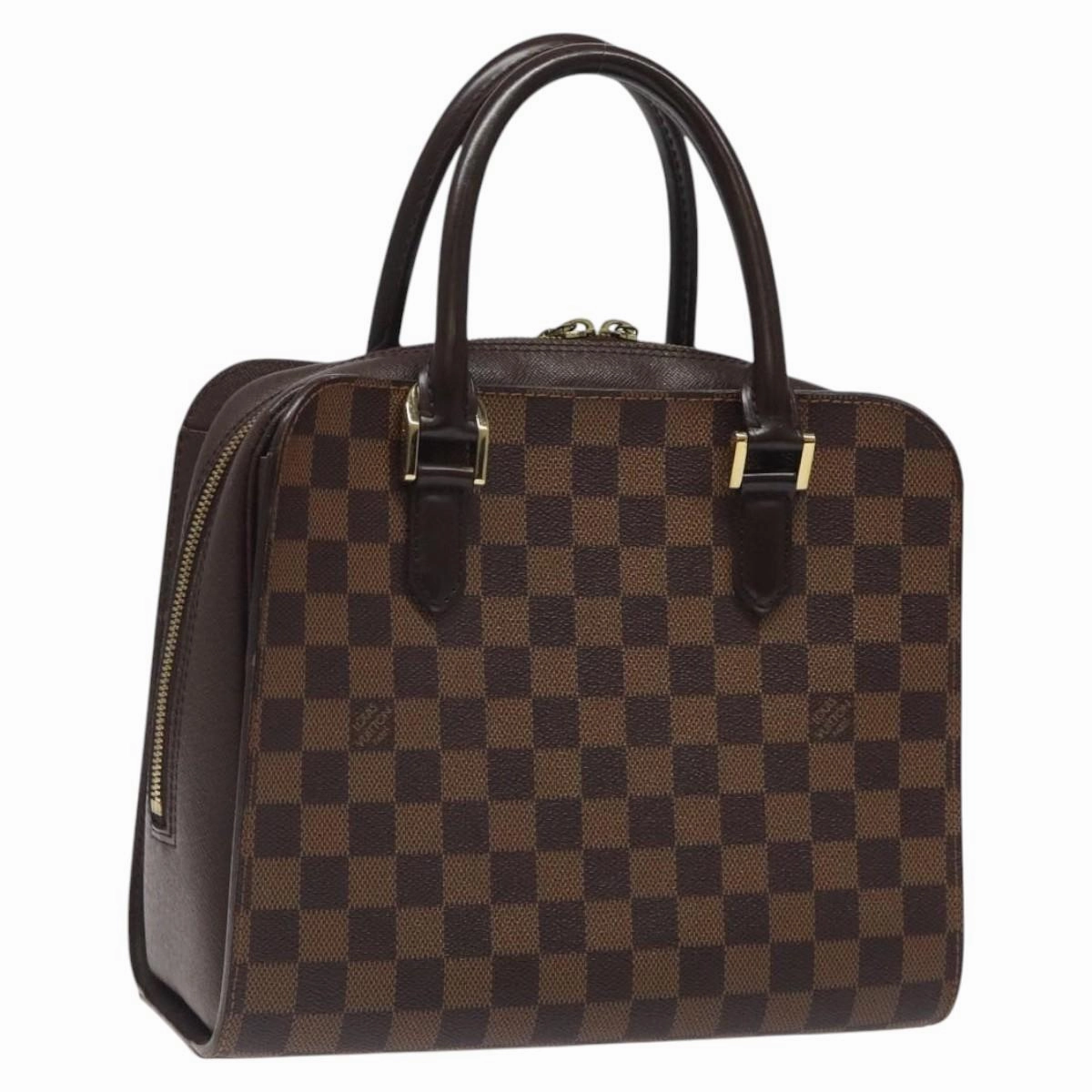 Louis Vuitton Triana Canvas Handbag (Pre-Owned)