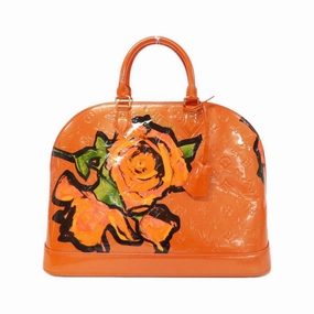 Louis Vuitton Vernis Monogram Rose Sunset Monogram Vernis Handbag (Pre-Owned)