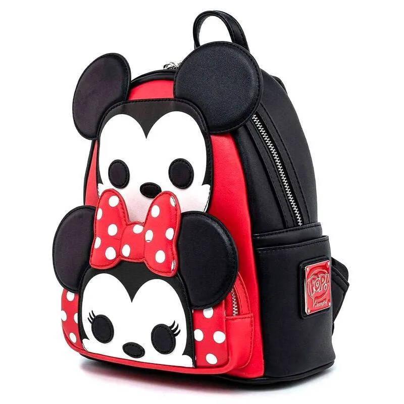 Loungefly Disney Mickey and Minnie Backpack 27cm