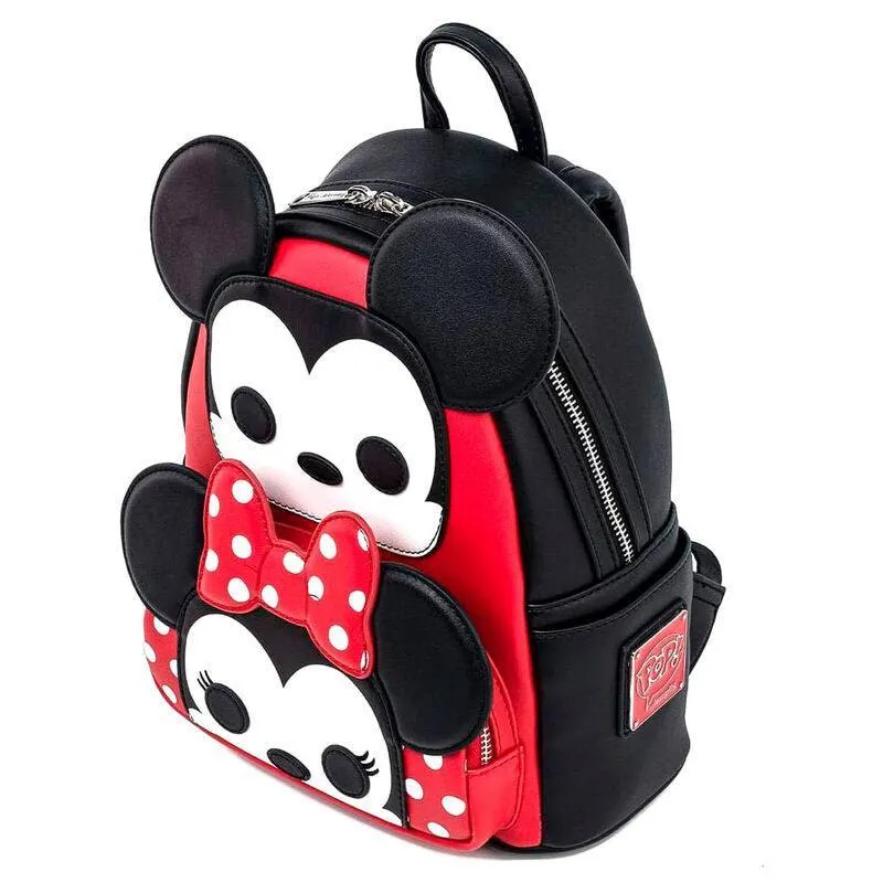Loungefly Disney Mickey and Minnie Backpack 27cm