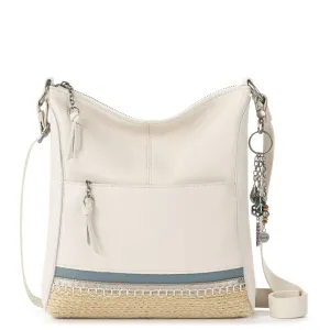 Lucia Crossbody - Leather - Coastal Block Espadrille