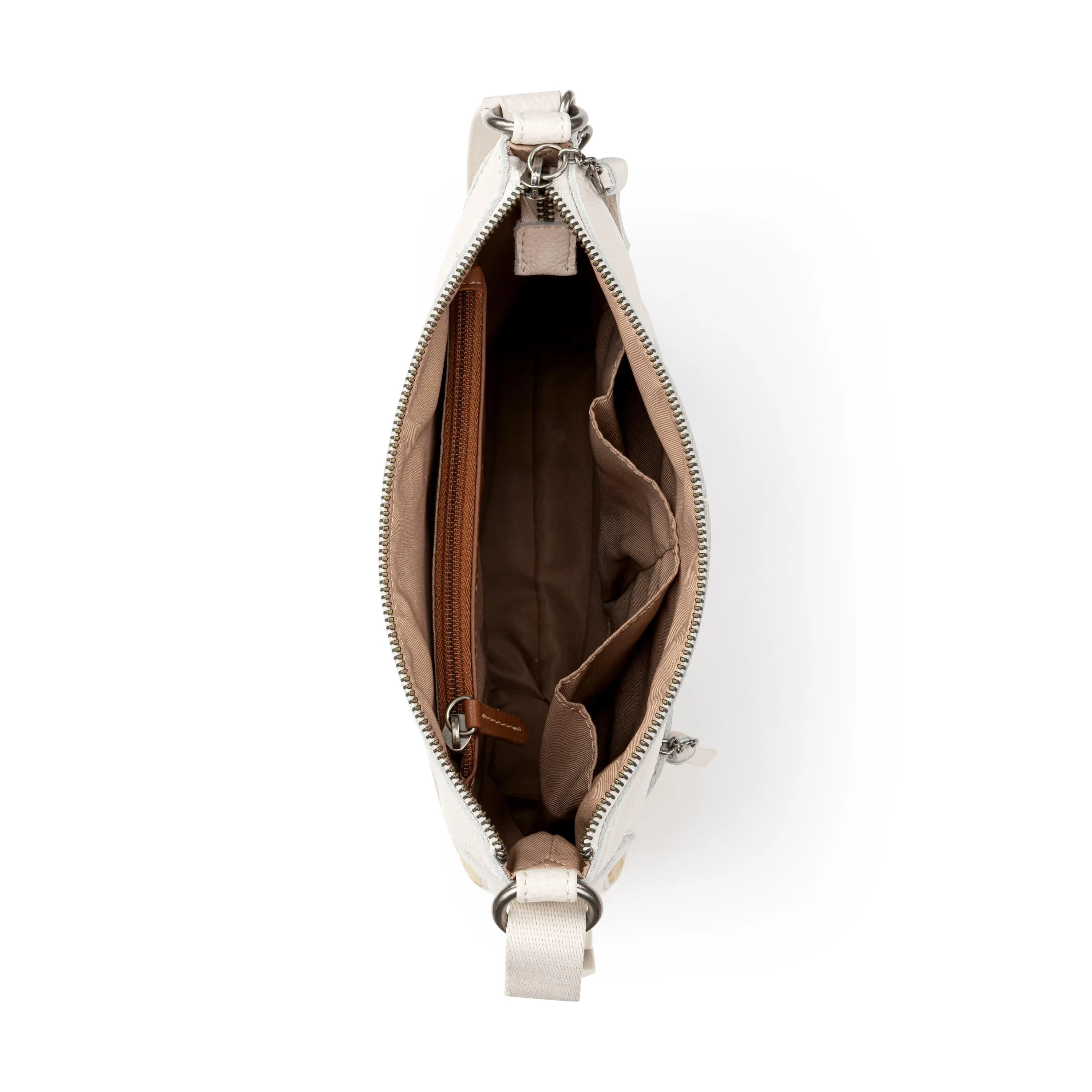 Lucia Crossbody - Leather - Coastal Block Espadrille