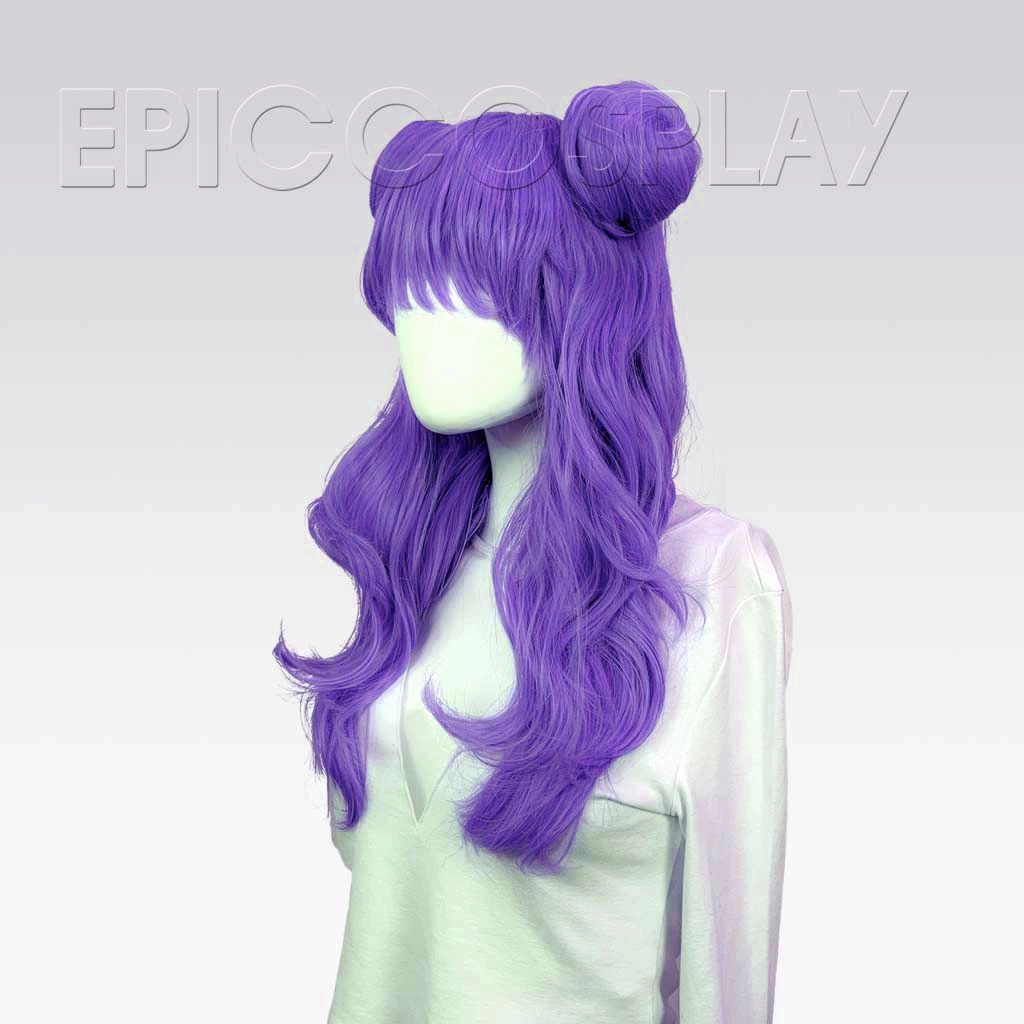 LUNA - Classic Purple Wig Set