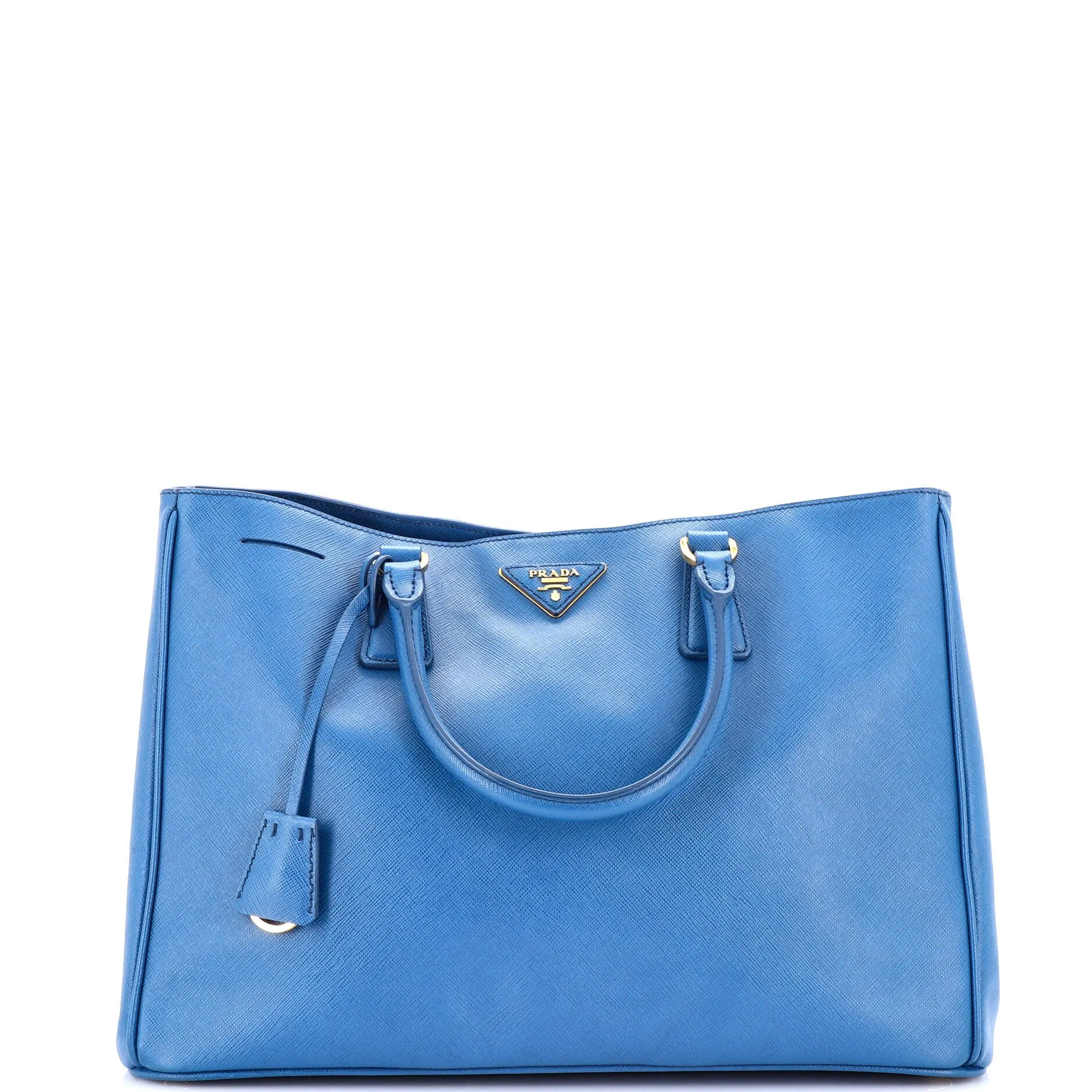 Lux Open Tote Saffiano Leather Large