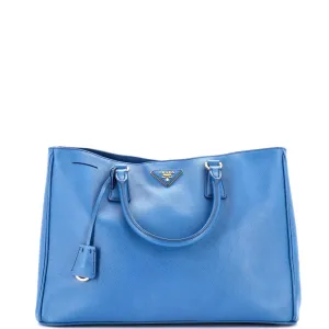 Lux Open Tote Saffiano Leather Large
