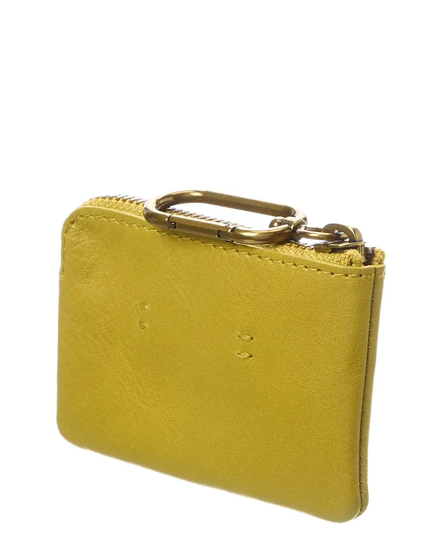 Madewell The Leather Carabiner Mini Pouch