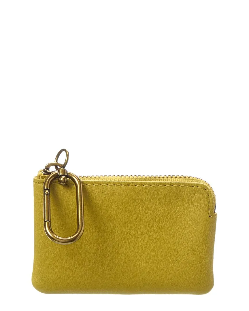 Madewell The Leather Carabiner Mini Pouch