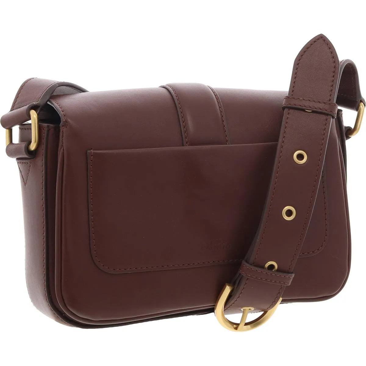 Maecy Womens Mixed Media Leather Crossbody Handbag