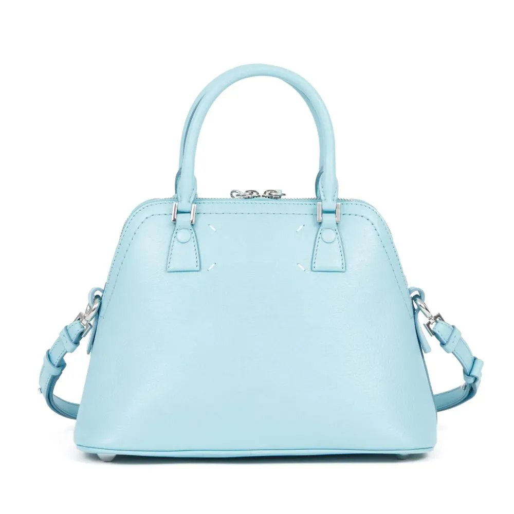 Maison Margiela Light Blue Leather Crossbody Bag