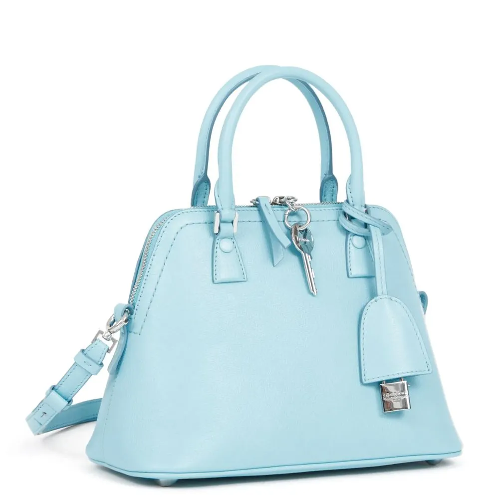Maison Margiela Light Blue Leather Crossbody Bag