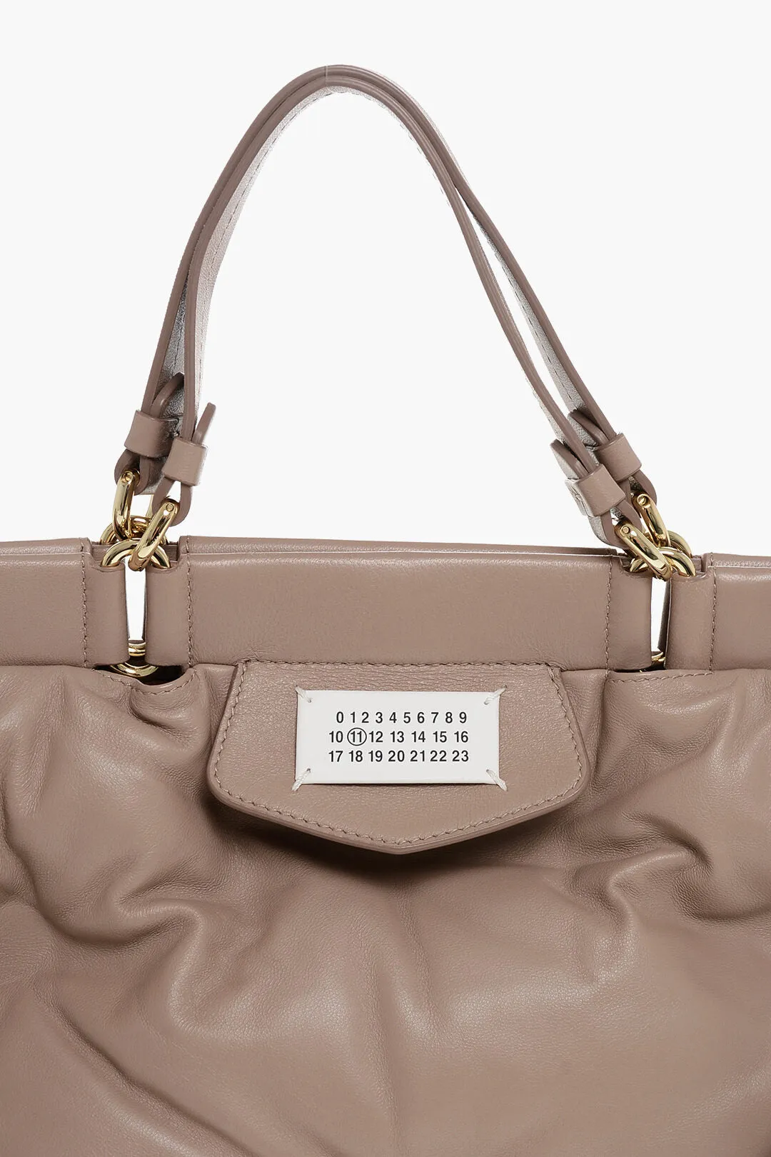 Maison Margiela Mm11 Quilted Leather Glam Slam Tote Bag