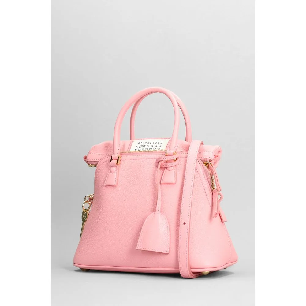 Maison Margiela Pink Leather Crossbody Bag