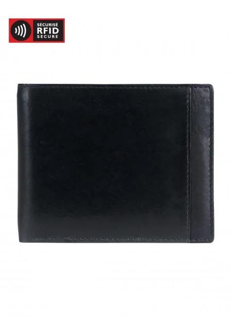 Mancini CASABLANCA Collection Mens Billfold with Removable Passcase (RFID Secure)