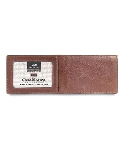 Mancini CASABLANCA Collection Mens Billfold with Removable Passcase (RFID Secure)
