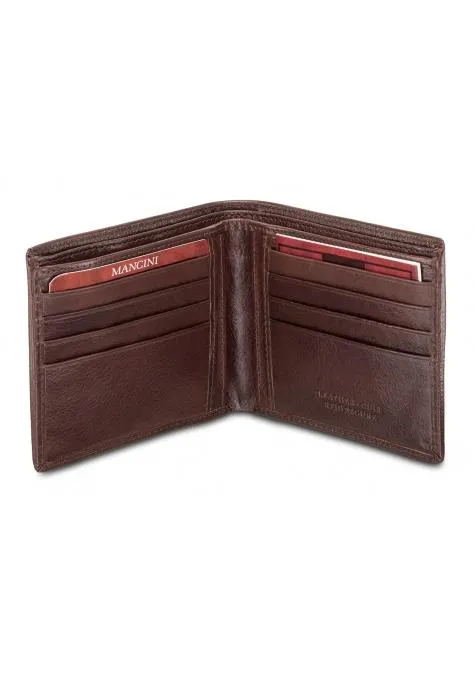 Mancini EQUESTRIAN-2 Mens Classic Billfold Wallet